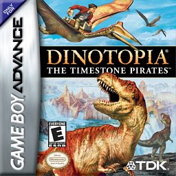 Dinotopia: The Timestone Pirates box art for GameBoy Advance